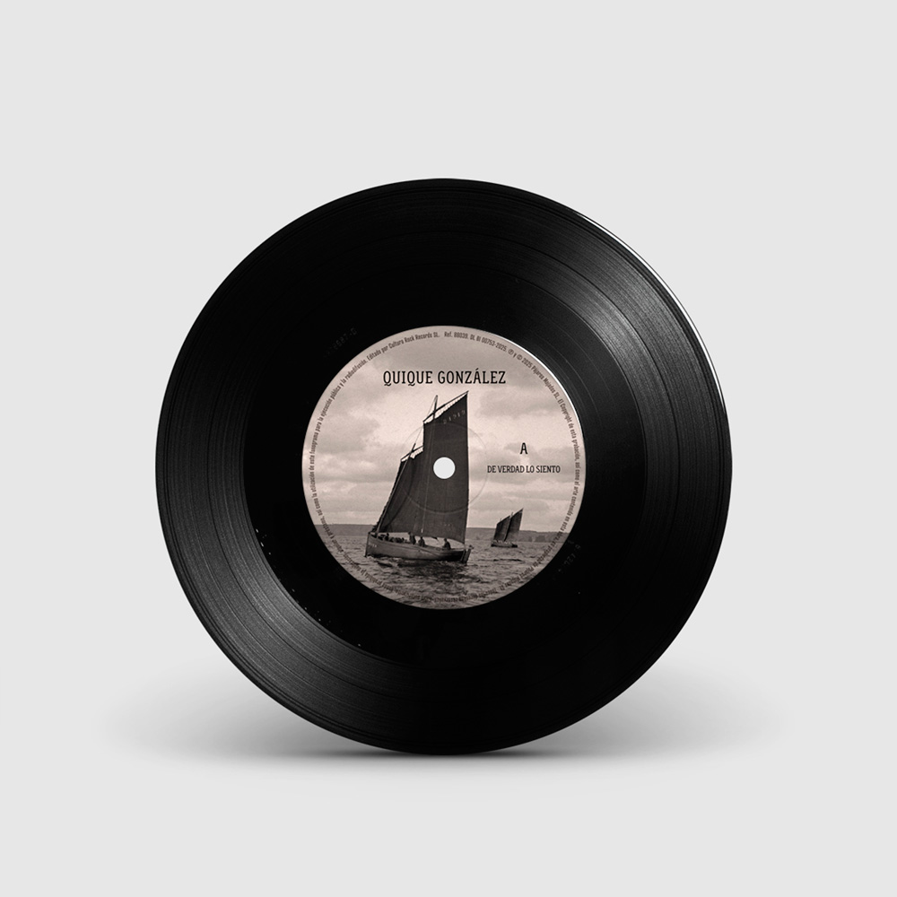 "De Verdad Lo Siento" - Single Vinilo 7" - Imagen 2