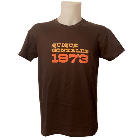 Camiseta "1973" Chocolate